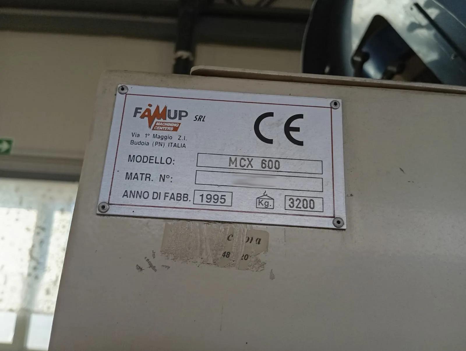 Gebruikt Famup MCX 600 I Verticale Bewerking Centrum