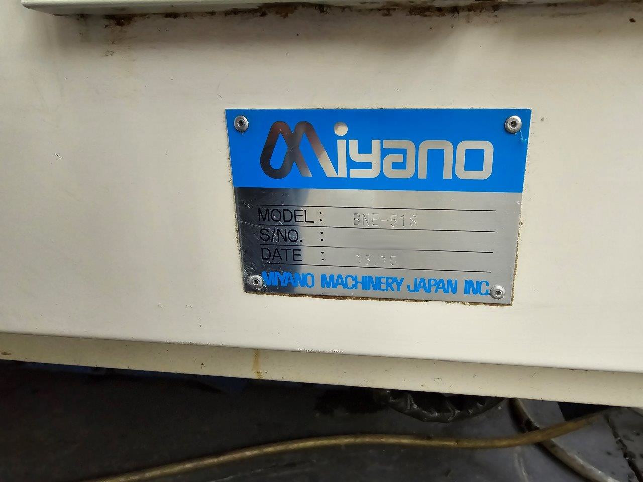 Used Miyano BNE-51S I CNC Lathe I 2006