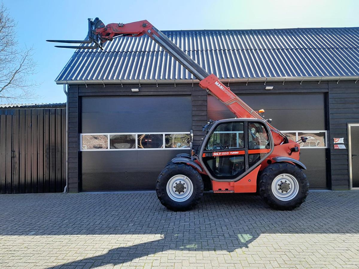 Used Manitou MLT 630 I Agricultural Telehandler I 2003