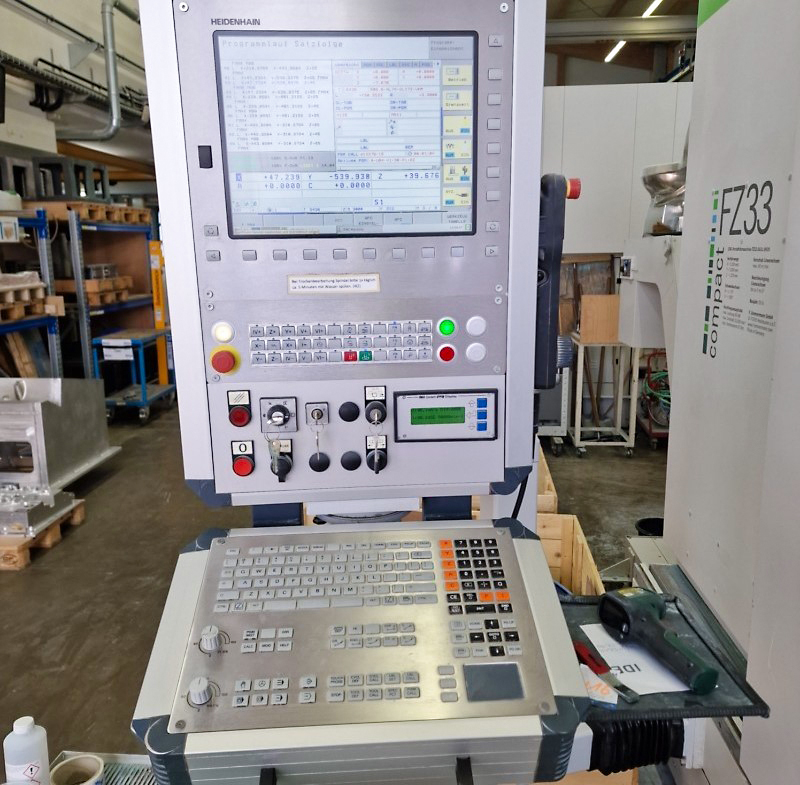 Used Zimmermann FZ33c - CNC Gantry Type Plano Mill - 2016