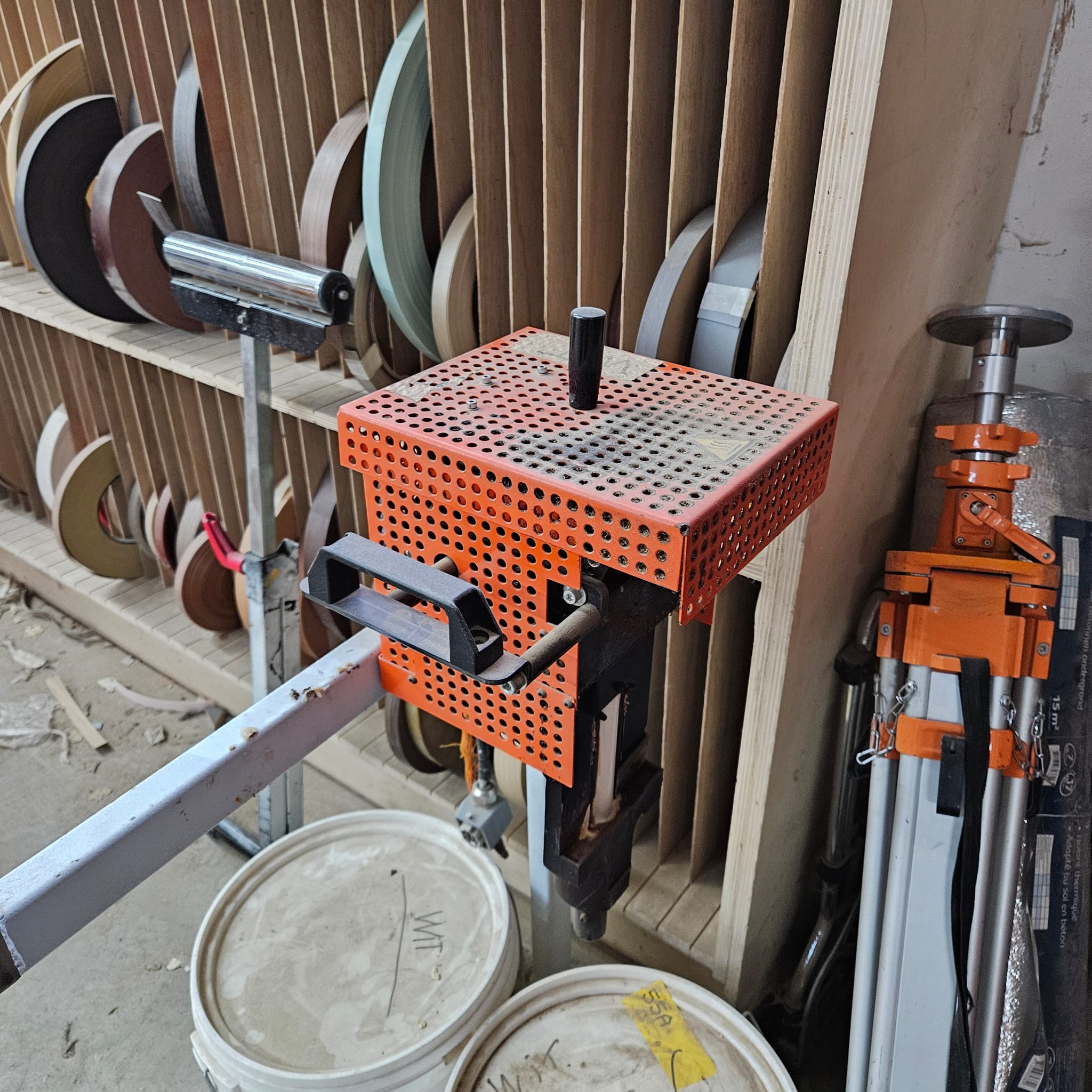 Used Hebrock AKV 3006 DK-F Edgebander | 2017 | Premilling & Corner