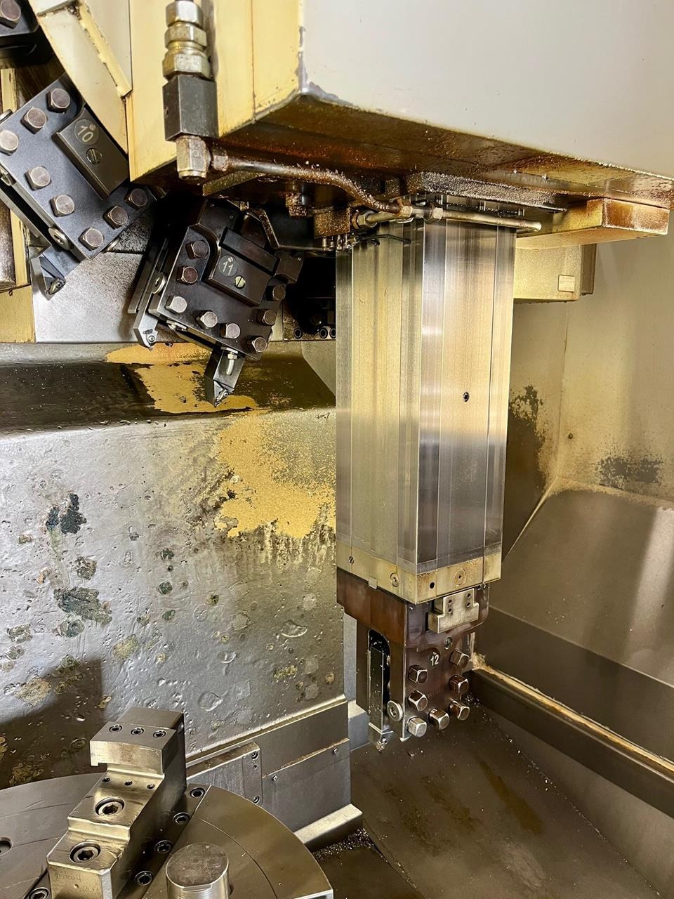 Used TOS SKIQ 8 I Vertical turret lathe I 2017