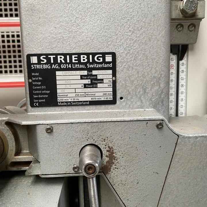 Usado Sierra de paneles vertical Striebig Compact TRK I