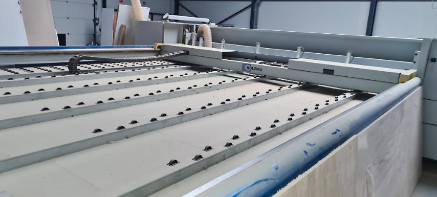 Gebruikt Holzma Optimat HPP 380 - Paneelzaag - 2003