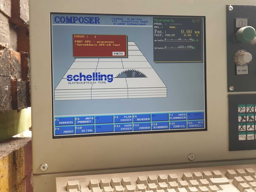 Usado Schelling FI - Sierra de panel - 1993