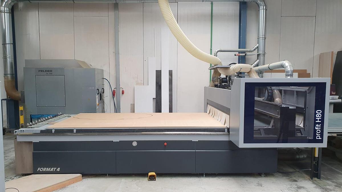 Used Format 4 Profit H80 I CNC Machining Center I 2022