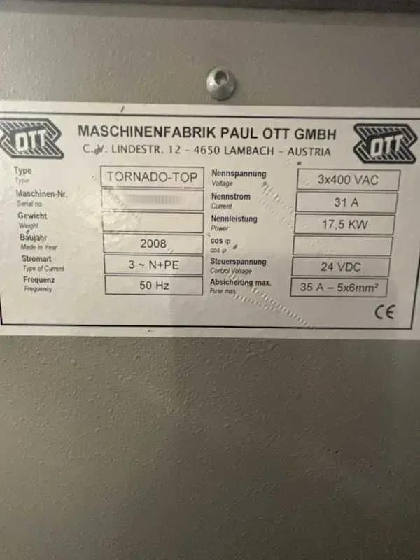Used OTT Tornado-TOP I Edgebanding I 2008