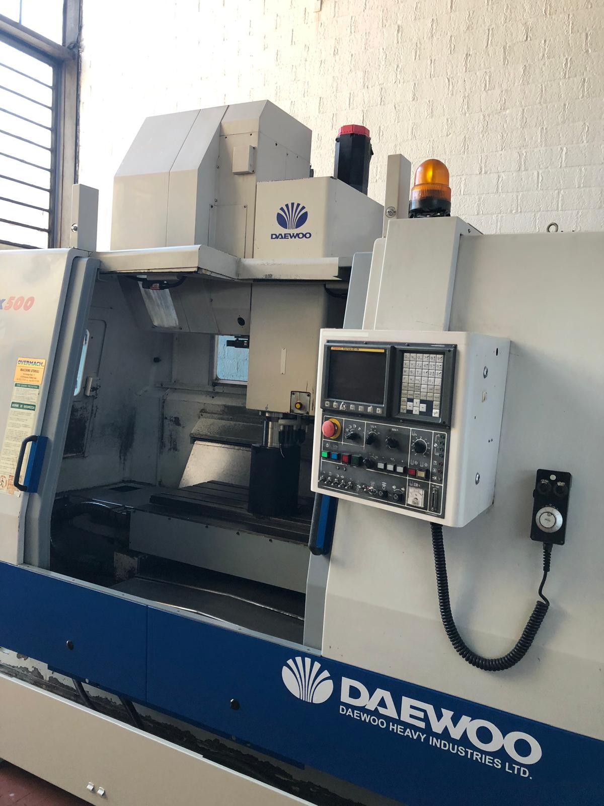 Used Daewoo MYNX 500 I Vertical Machining Centre I 2000