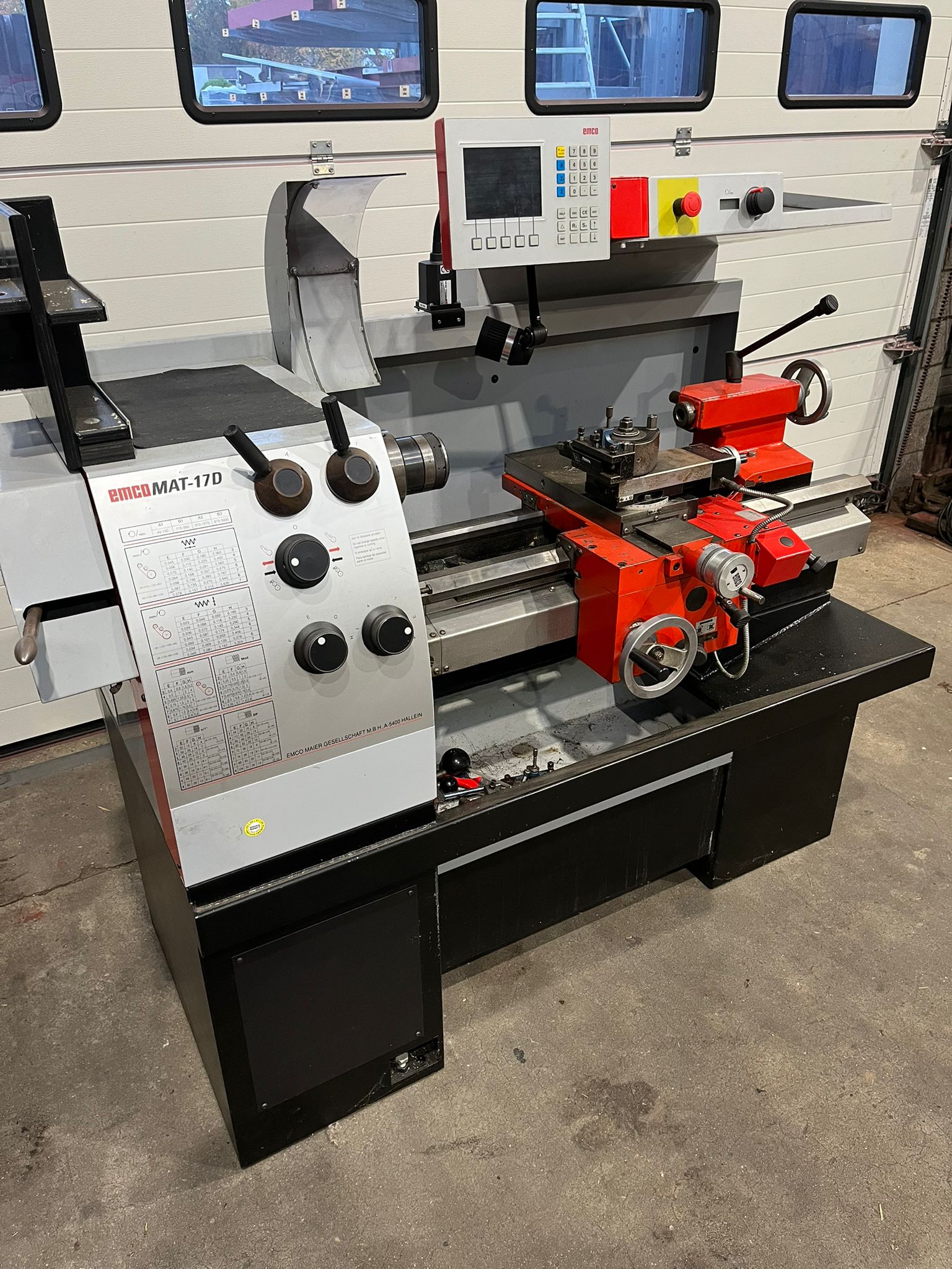 Used Emco Emcomat 17D I Conventional Lathe I 2006