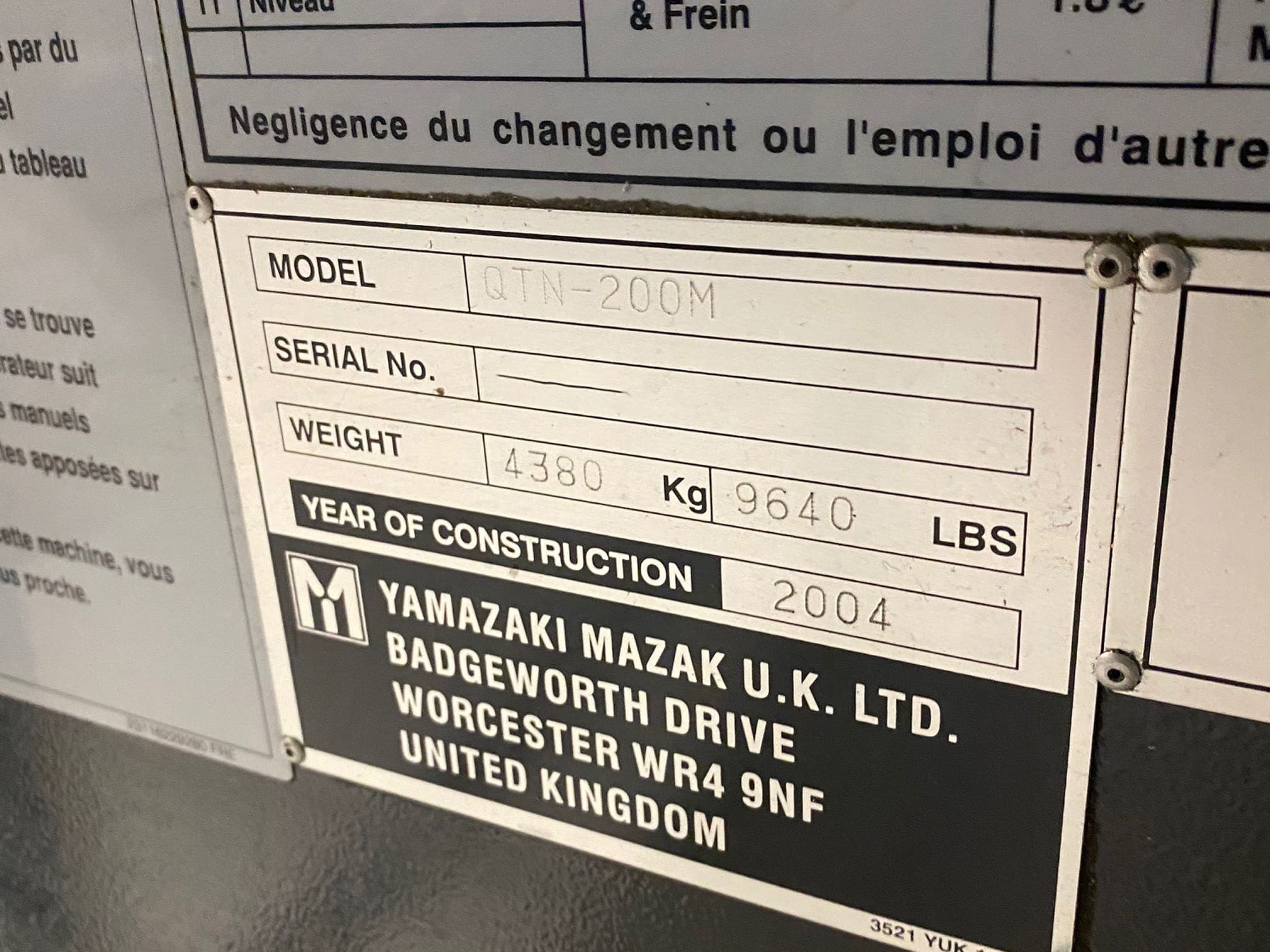 Usado MAZAK QT NEXUS 200 M - 2004