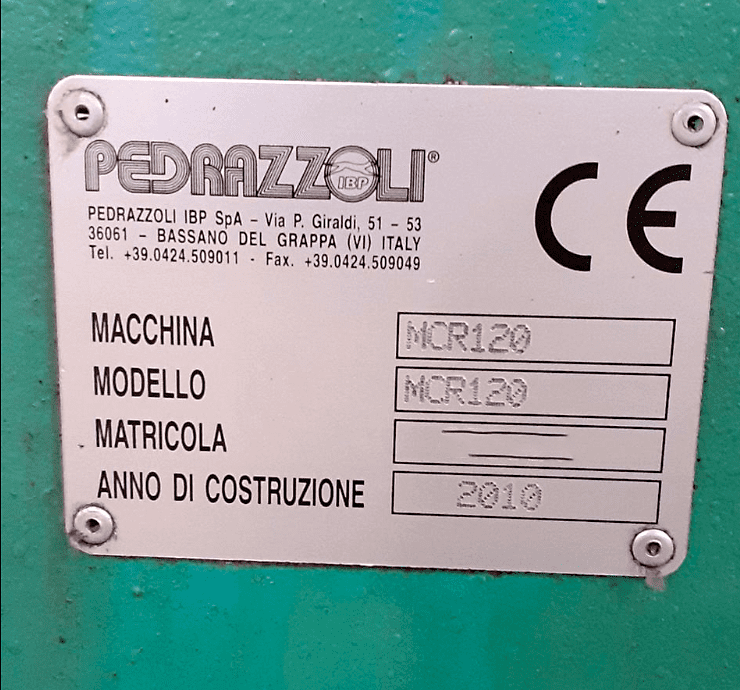 Gebruikt Pedrazzoli MCR 120 - Automatische Zaag - 2010