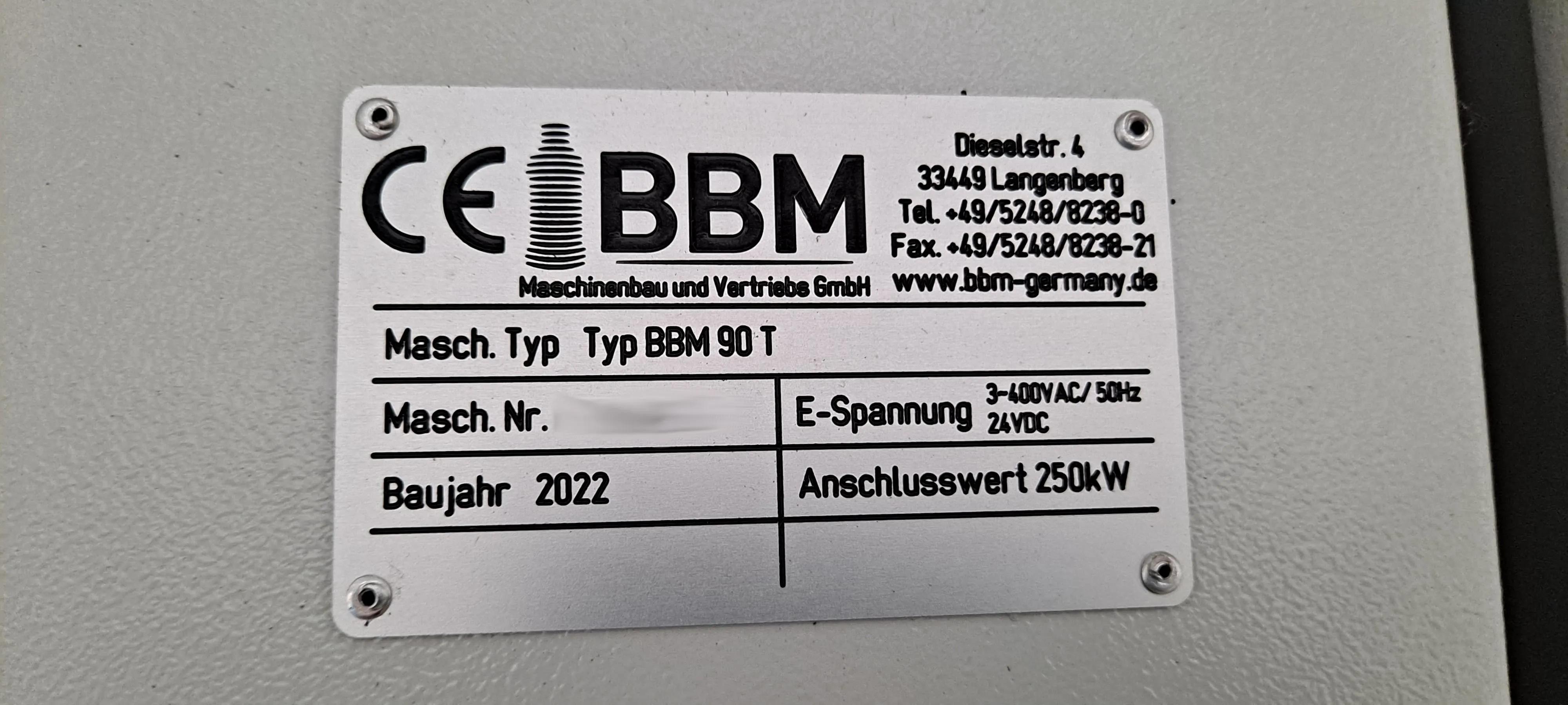 Gebruikt BBM 90T I Blaasvormmachine