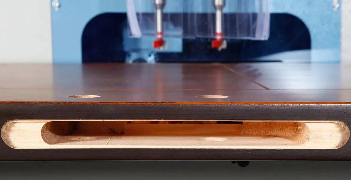 Ozgenc Makina WD 500 I Automatische Deursleuf Hinge Slot Opening Router Machine