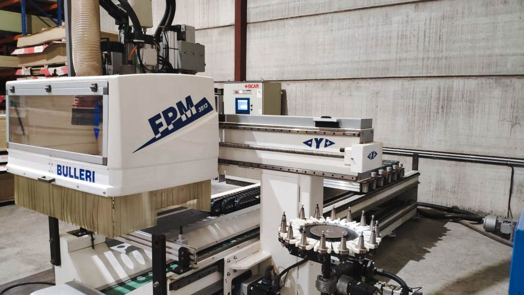Gebruikt Bulleri FPM 3513 I CNC Bewerkingscentrum I 2007