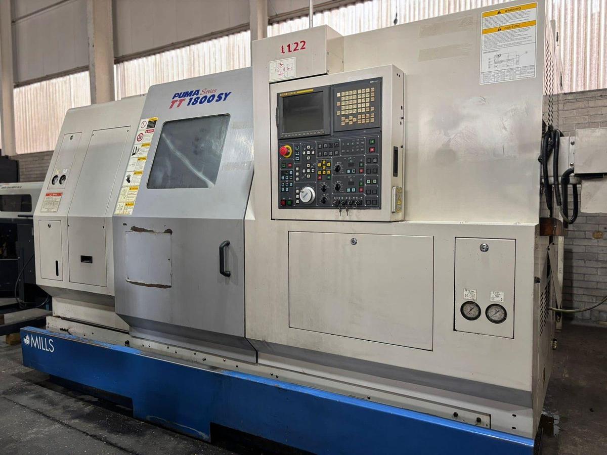 Used Doosan Puma TT 1800 SY I CNC Lathe I 2007