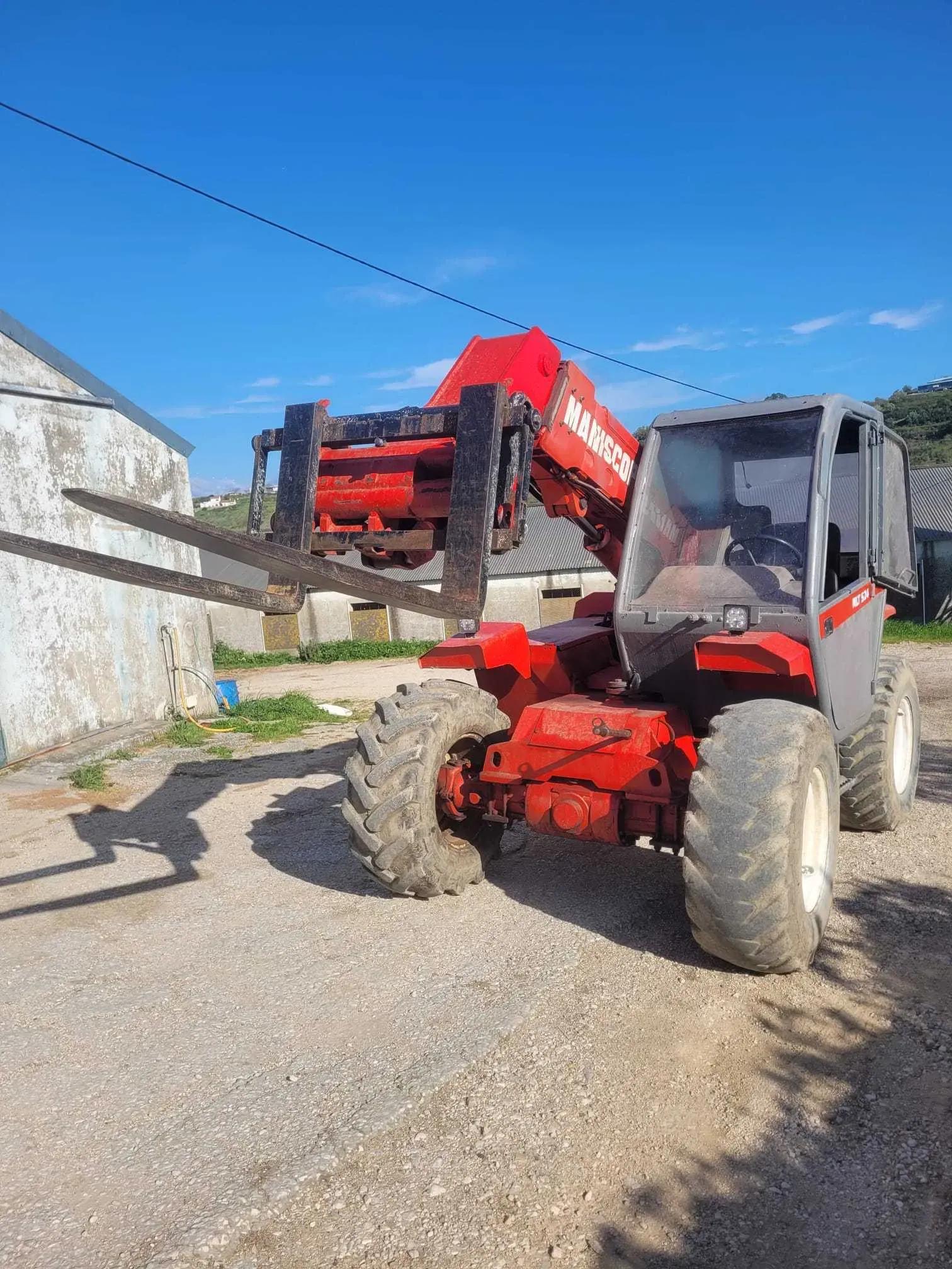 Used Manitou MLT 524 I Agricultural Telehandler I 1998