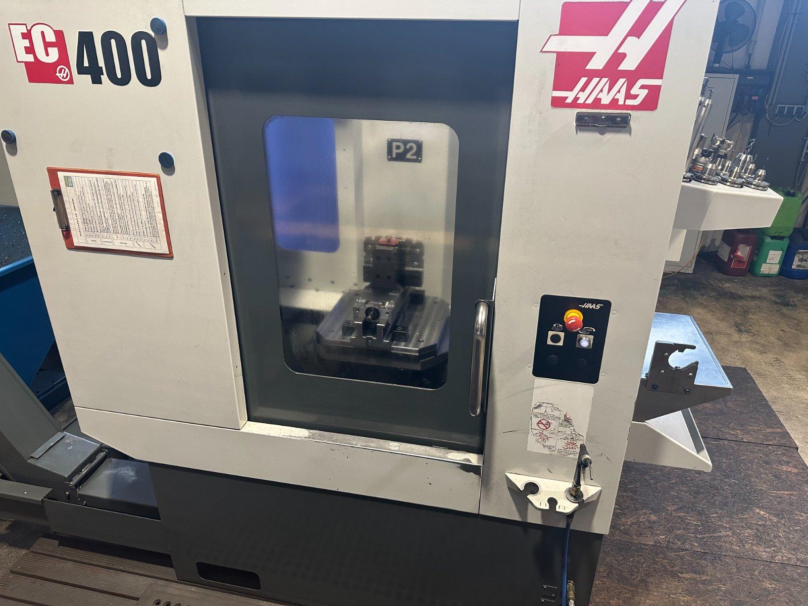 Used Haas EC-400 I Horizontal Machining Center I 2015