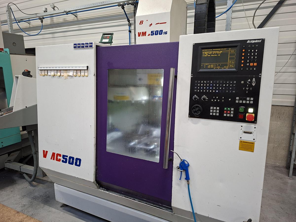 Used Bridgeport VMC 500/16 I Vertical Machining Center I 1999