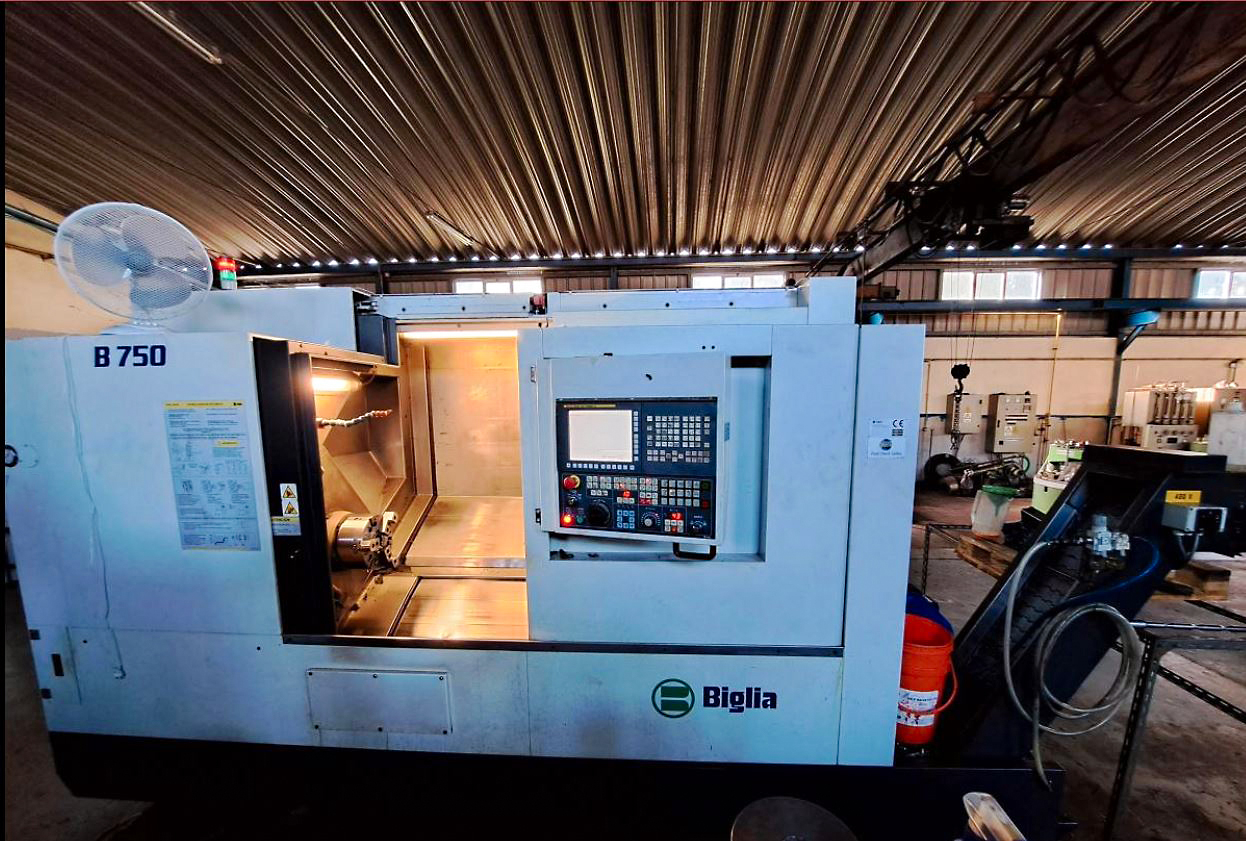 Used Biglia B 750 - CNC Lathe - 2017
