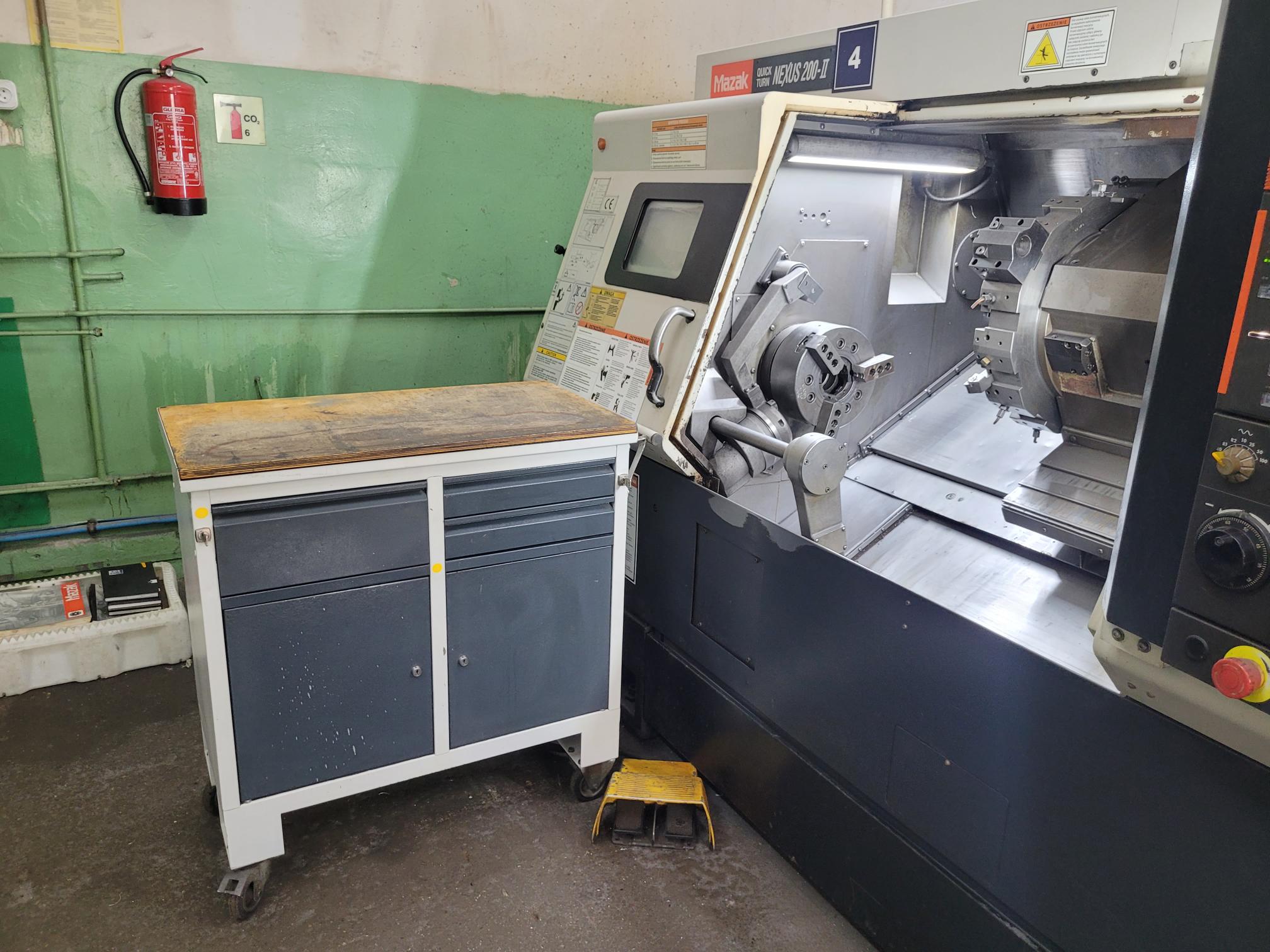 Used Mazak Quick Turn Nexus 200-II I CNC Lathe I 2007