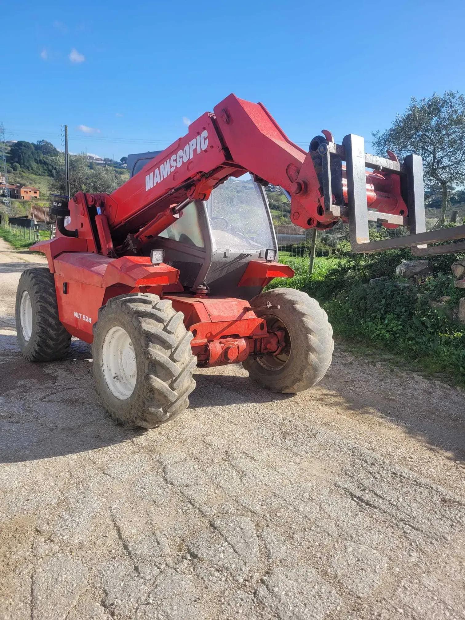 Used Manitou MLT 524 I Agricultural Telehandler I 1998