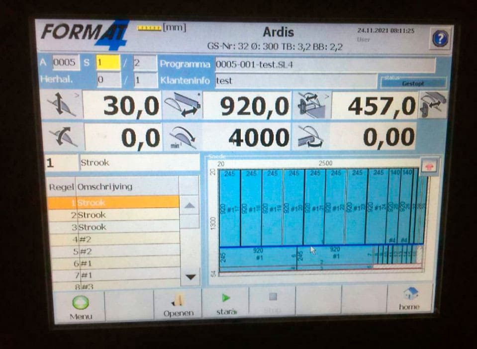 Usado Format 4 Kappa 550 - Sierra de panel - 2018