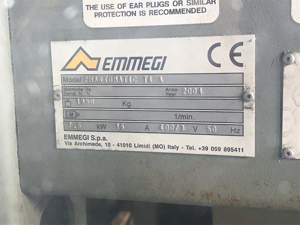 Used Emmegi Phantomatic T4 A - CNC Profile Machining Center - 2004