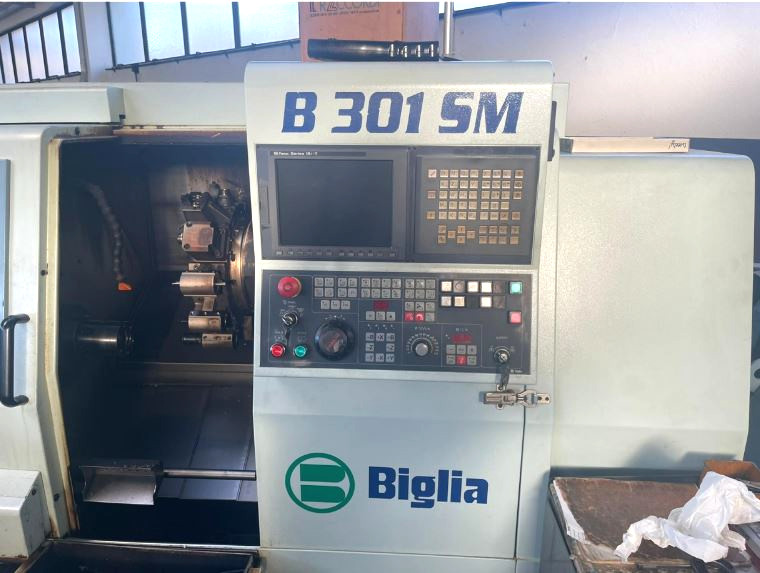 Used Biglia B 301 SM I CNC Lathe I 2003