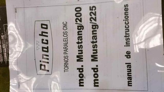 Used Pinacho Mustang 225 I CNC Lathe I 2003