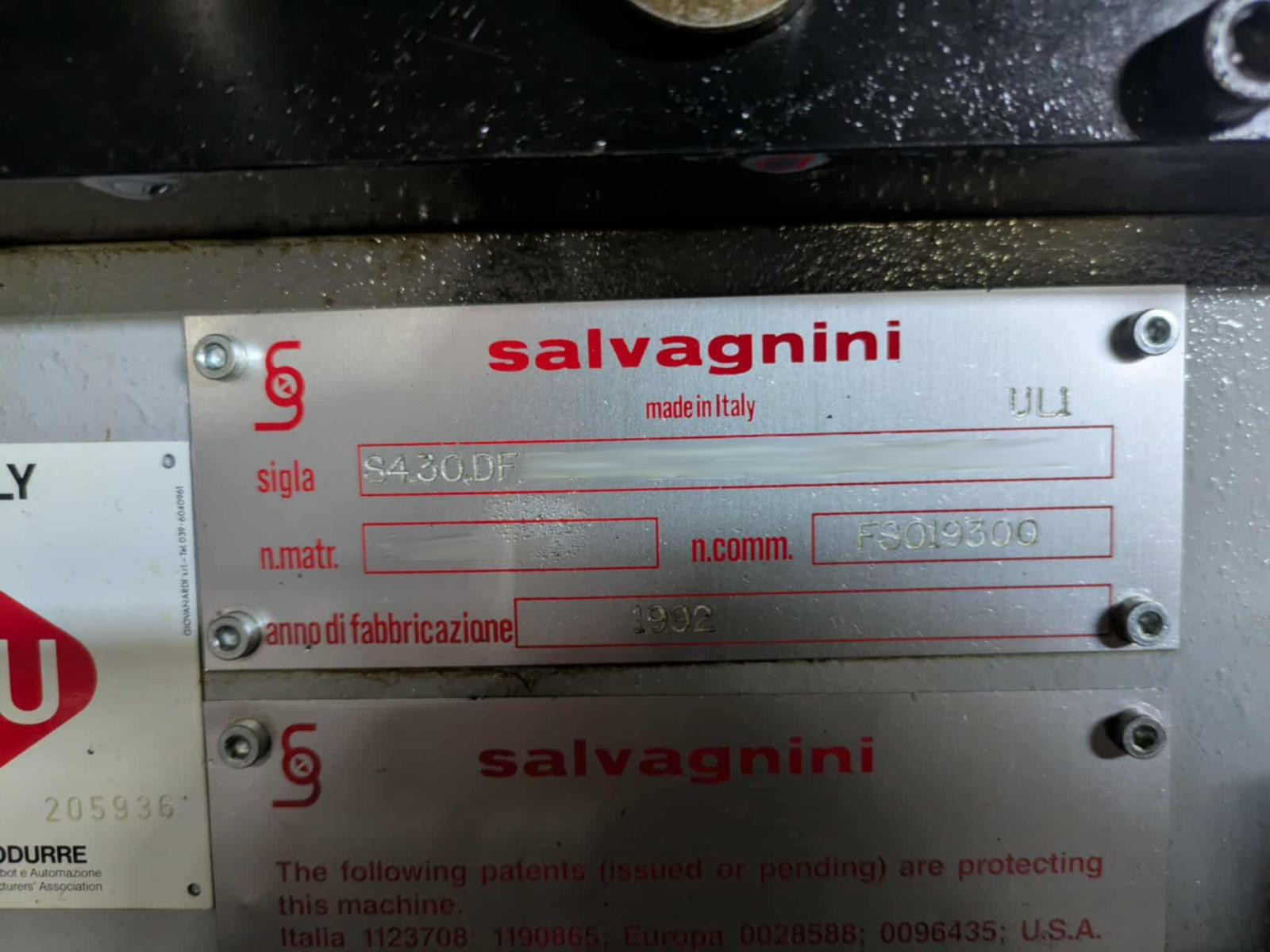 Used Salvagnini S4 I Punching-Shearing Machine
