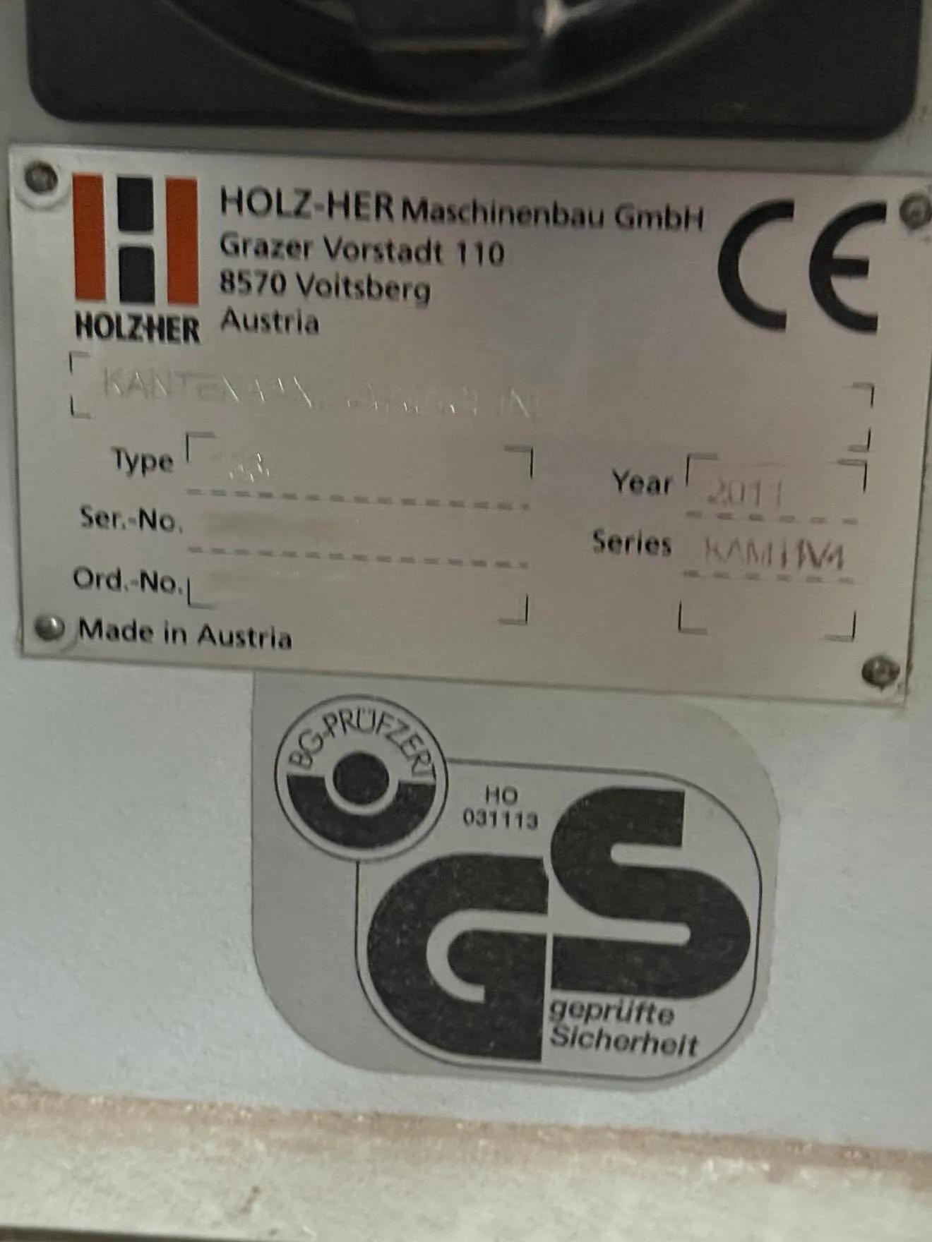 Usado Holzher Arcus 1334 I Canteado I 2011