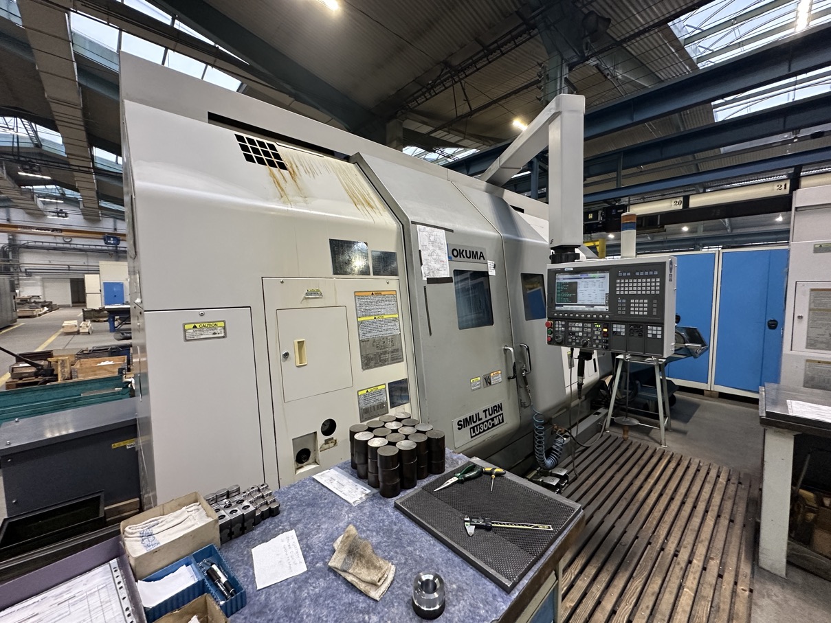 Used Okuma LU300-MY I CNC Lathe I 2006