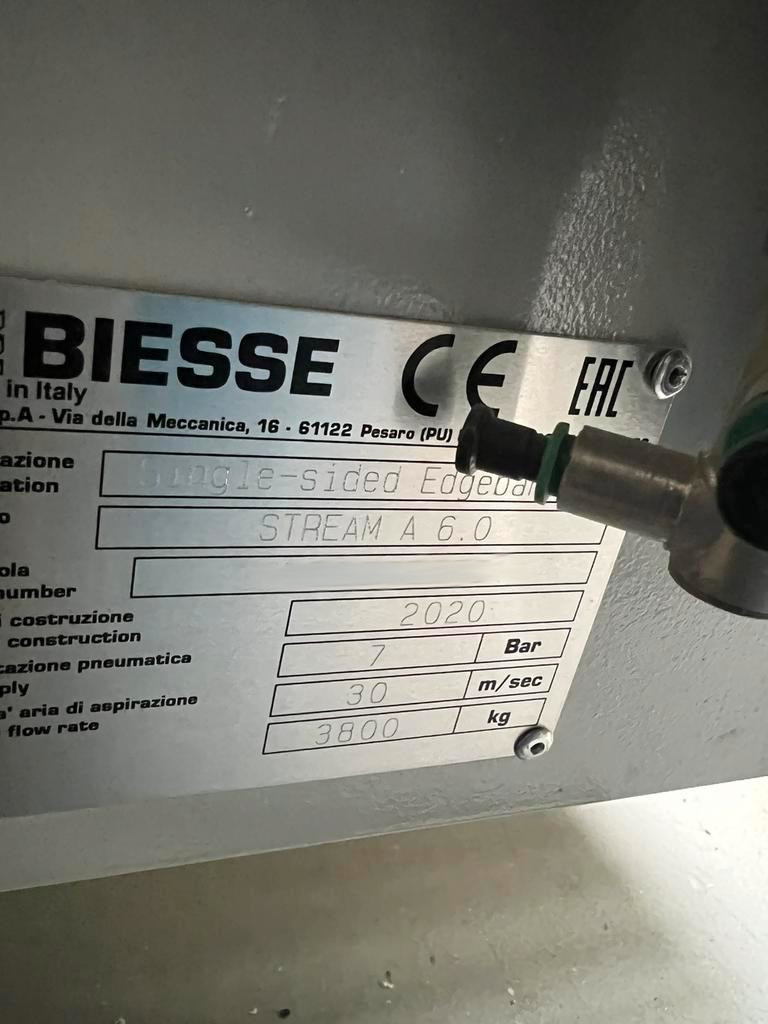 Used Biesse Stream A 6.0 I Edgebanding I 2020