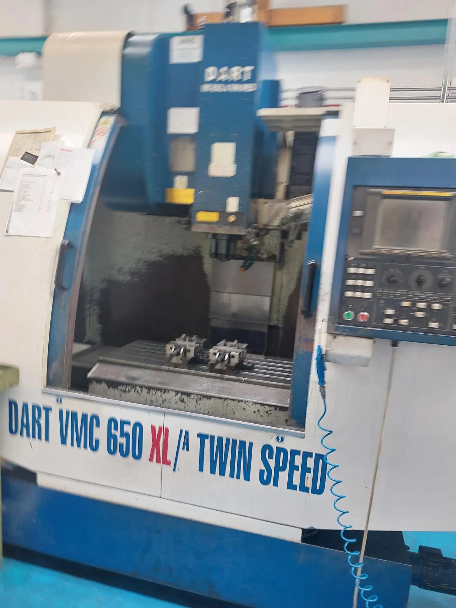 Usado Centro de Mecanizado Vertical Dart VMC 650 XL/A Twin Speed I