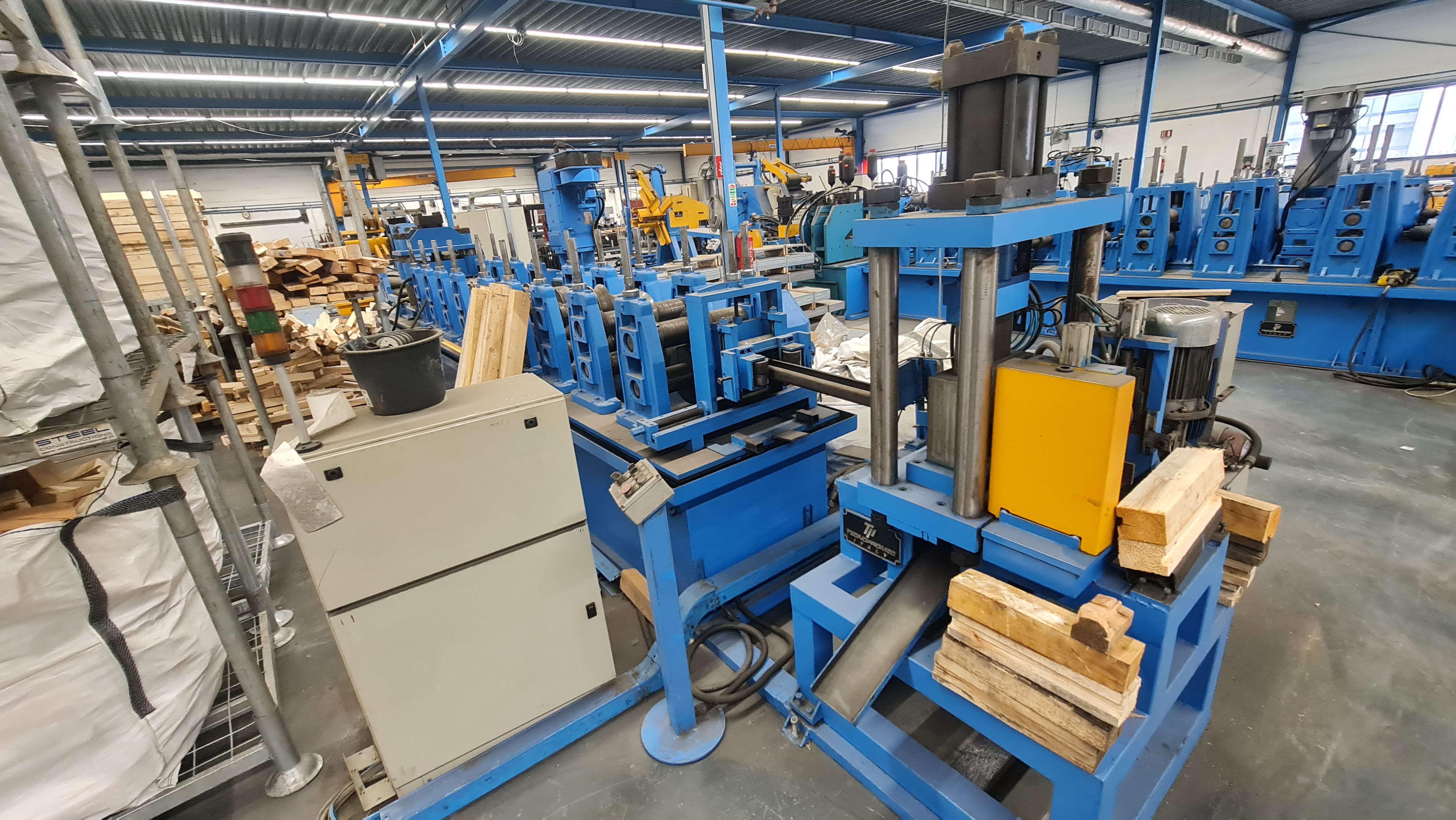 Used Tecnopromec Alfa C Media - Decoiler Line - 2003