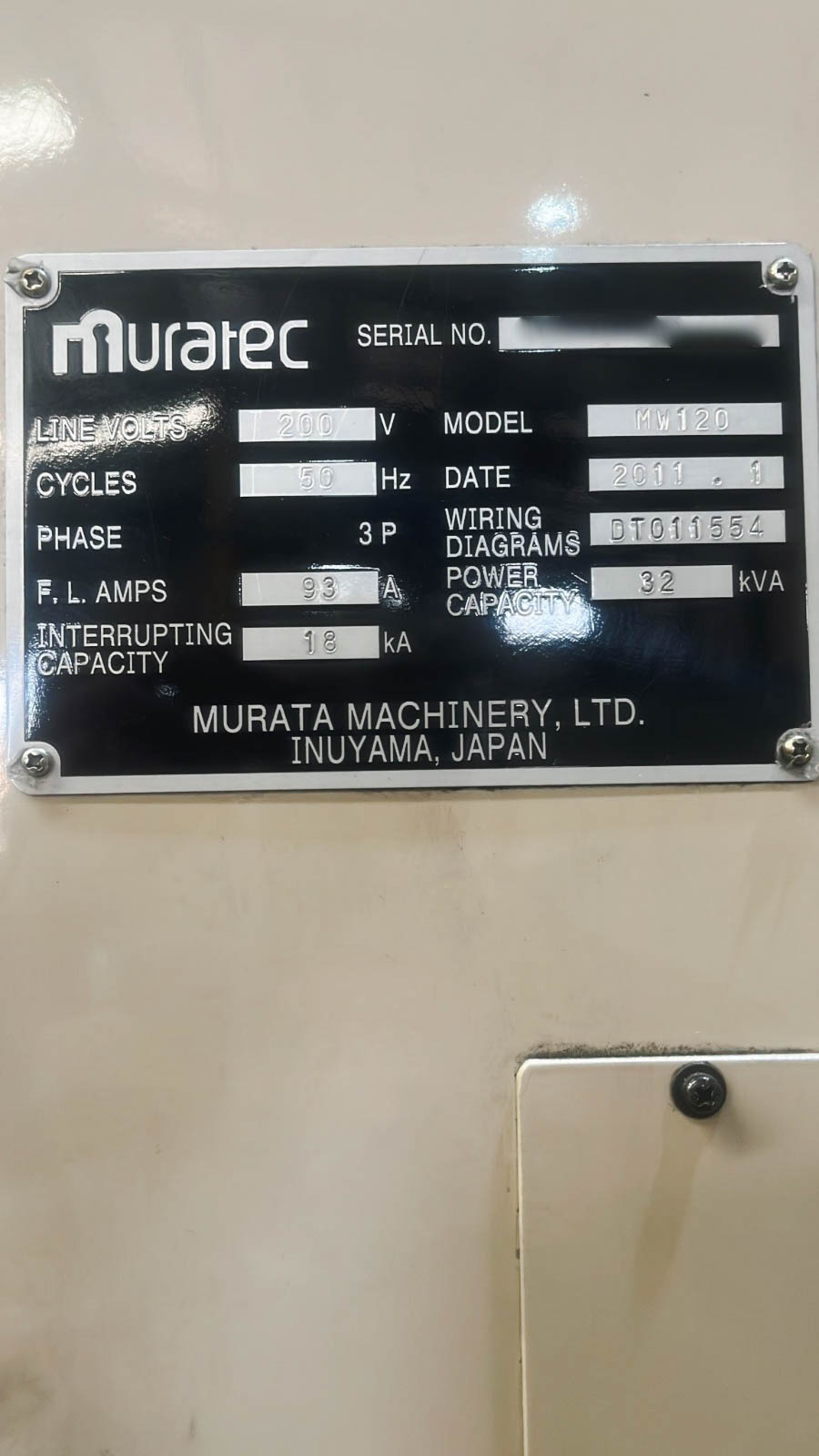 Used Muratec MW 120 GT I CNC Lathe I 2011