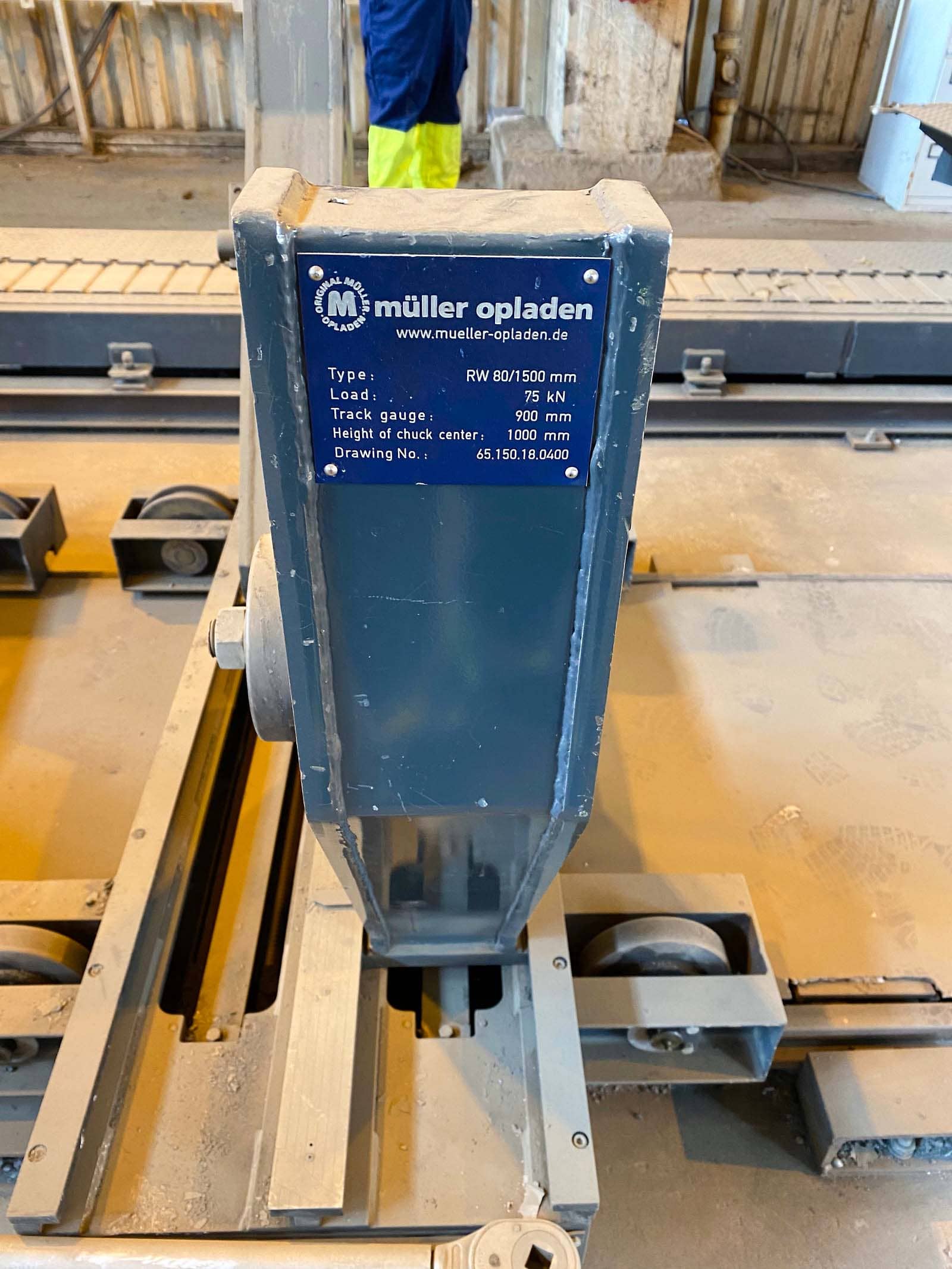 Gebruikt Mueller Opladen RW 80/1500 mm - Pijp Profilering Snijmachine - 2008
