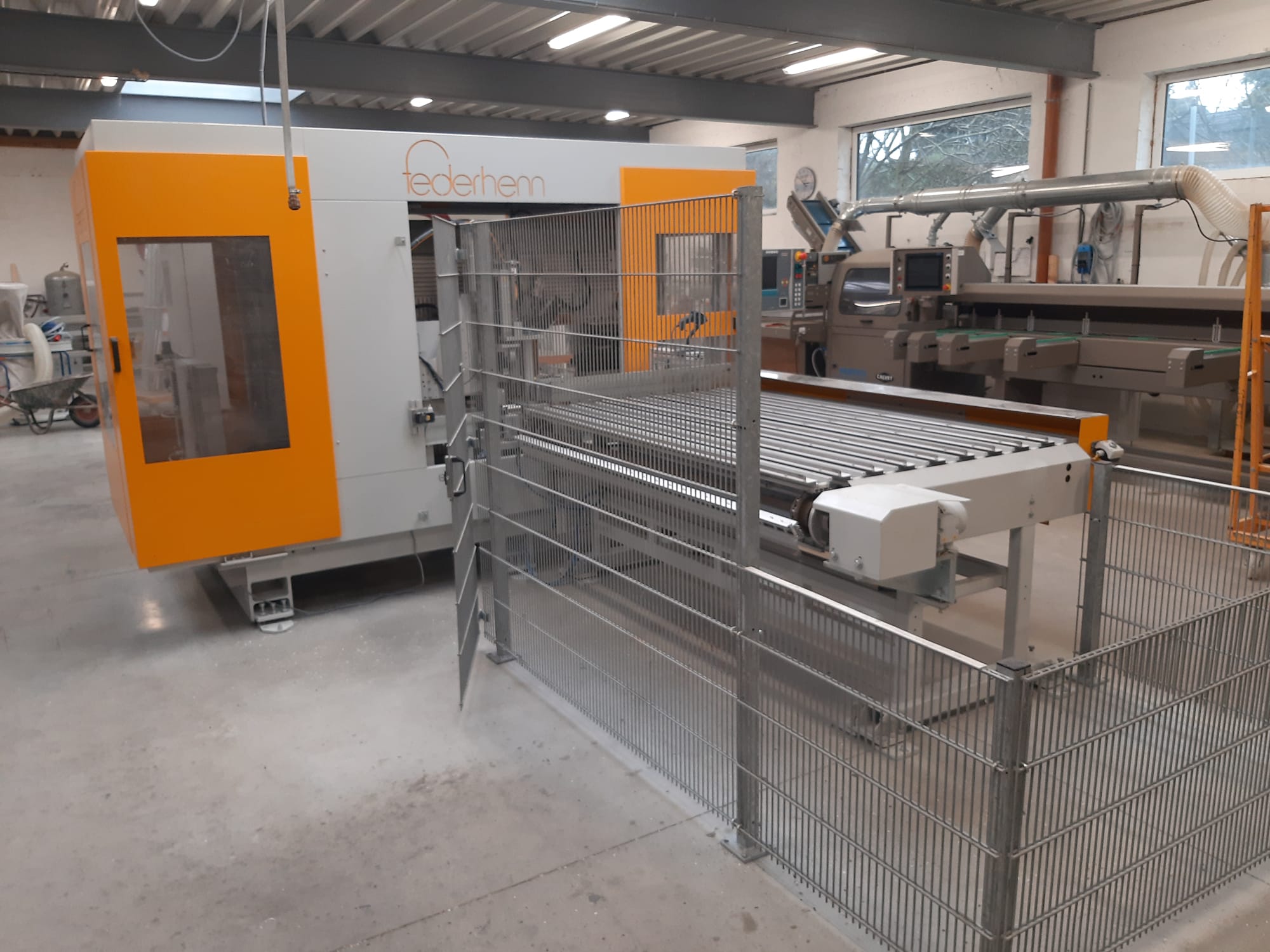 Used Federhenn SBZ 100G I Profile Processing Center I 2011