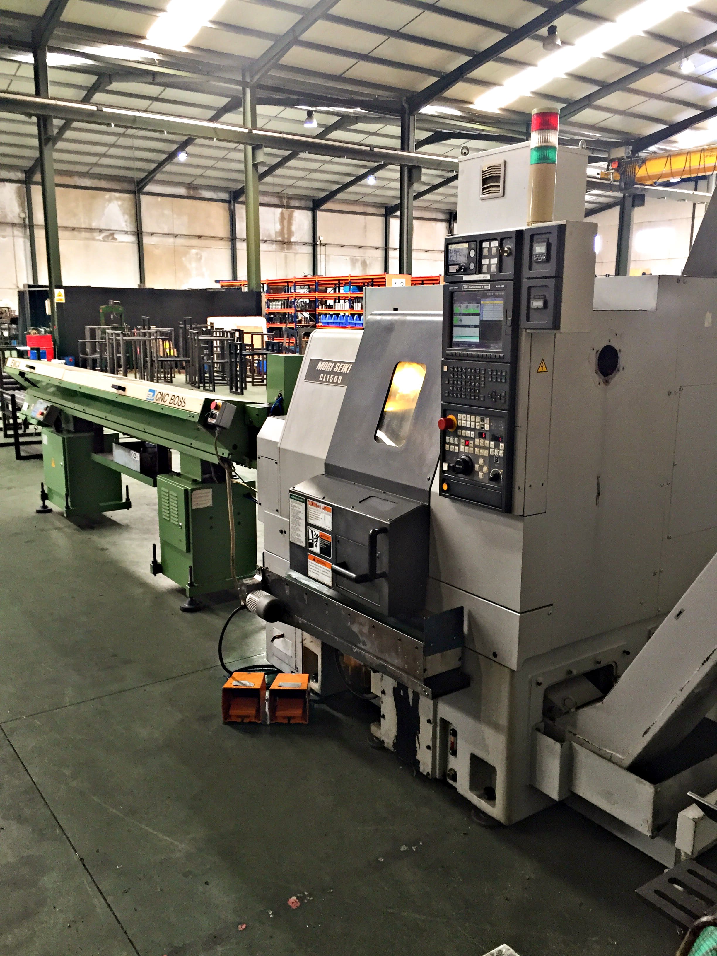 Usado Mori Seiki CL 1500 - Torno CNC - 2003