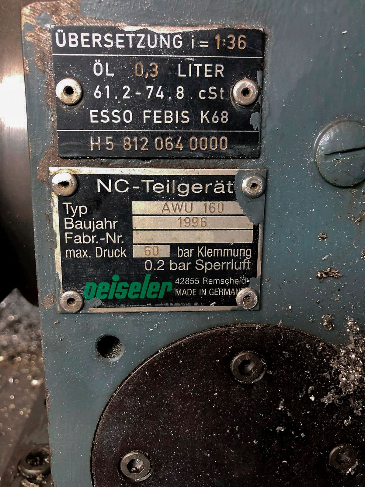 Gebruikt Chiron FZ12 W - Verticale bewerkingscentra - 1996