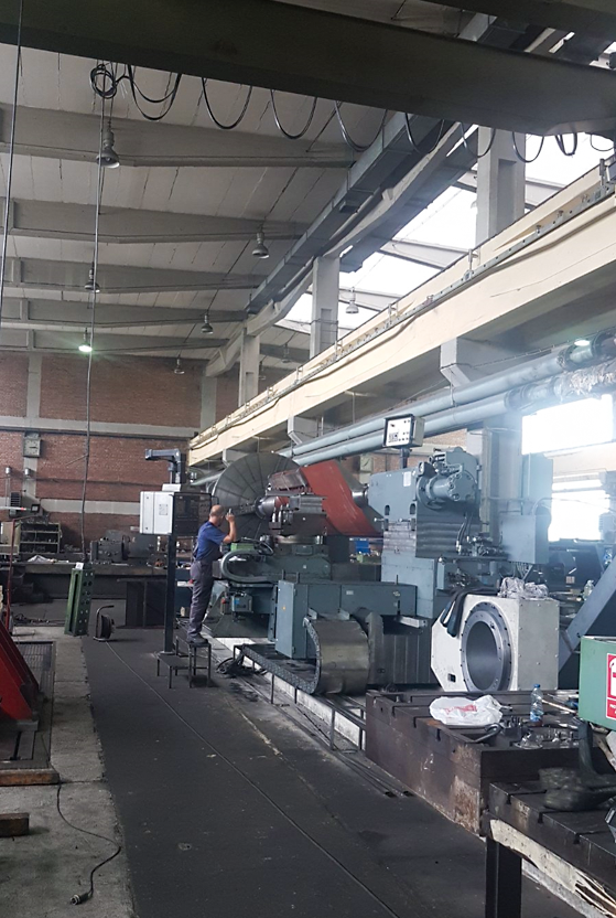 Gebruikt Ravensburg KL 3-800 CNC I Zware CNC Draaibank I 1988