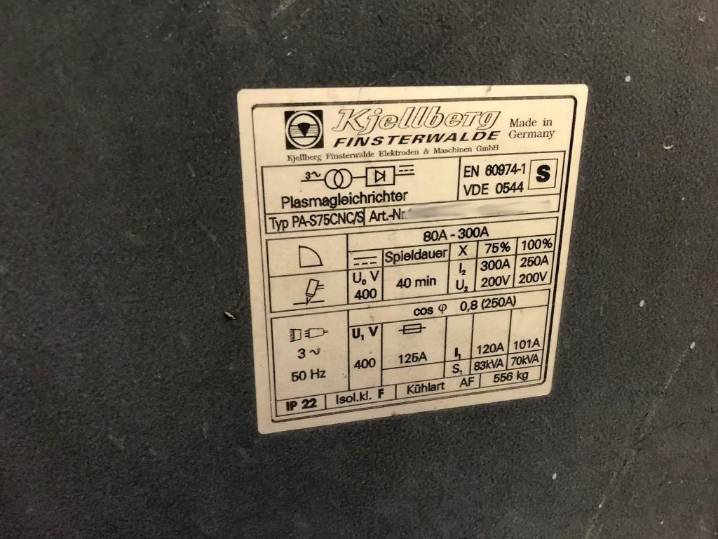 Used Messer Cortina DS 2100 I Plasma Cutting I 2002