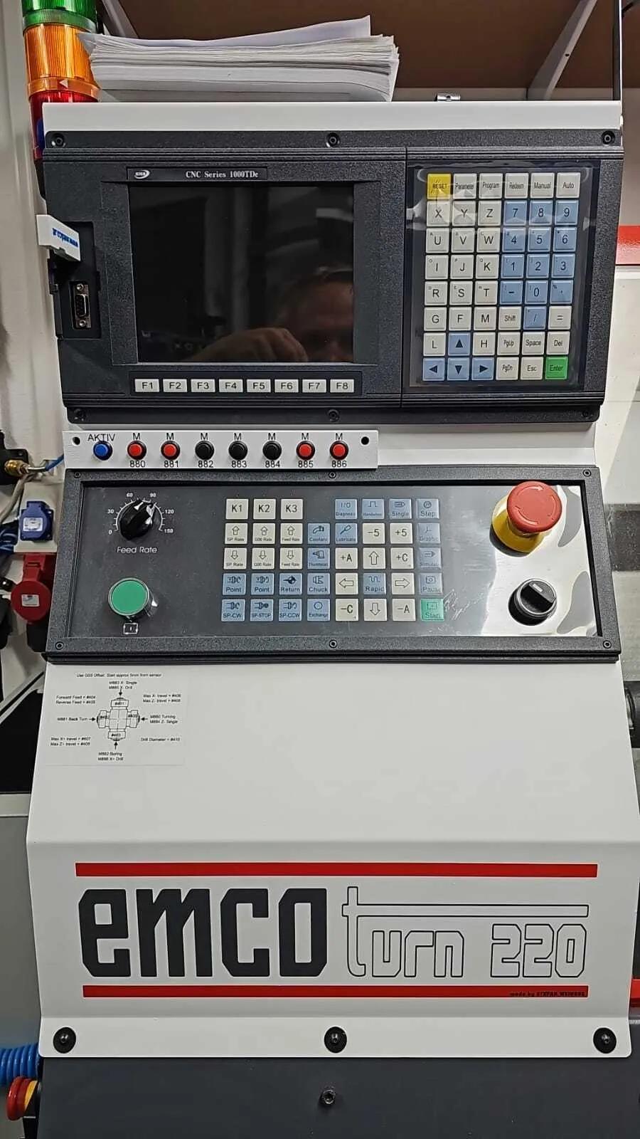 Gebruikt Emco EmcoTurn 220 I CNC Draaibank