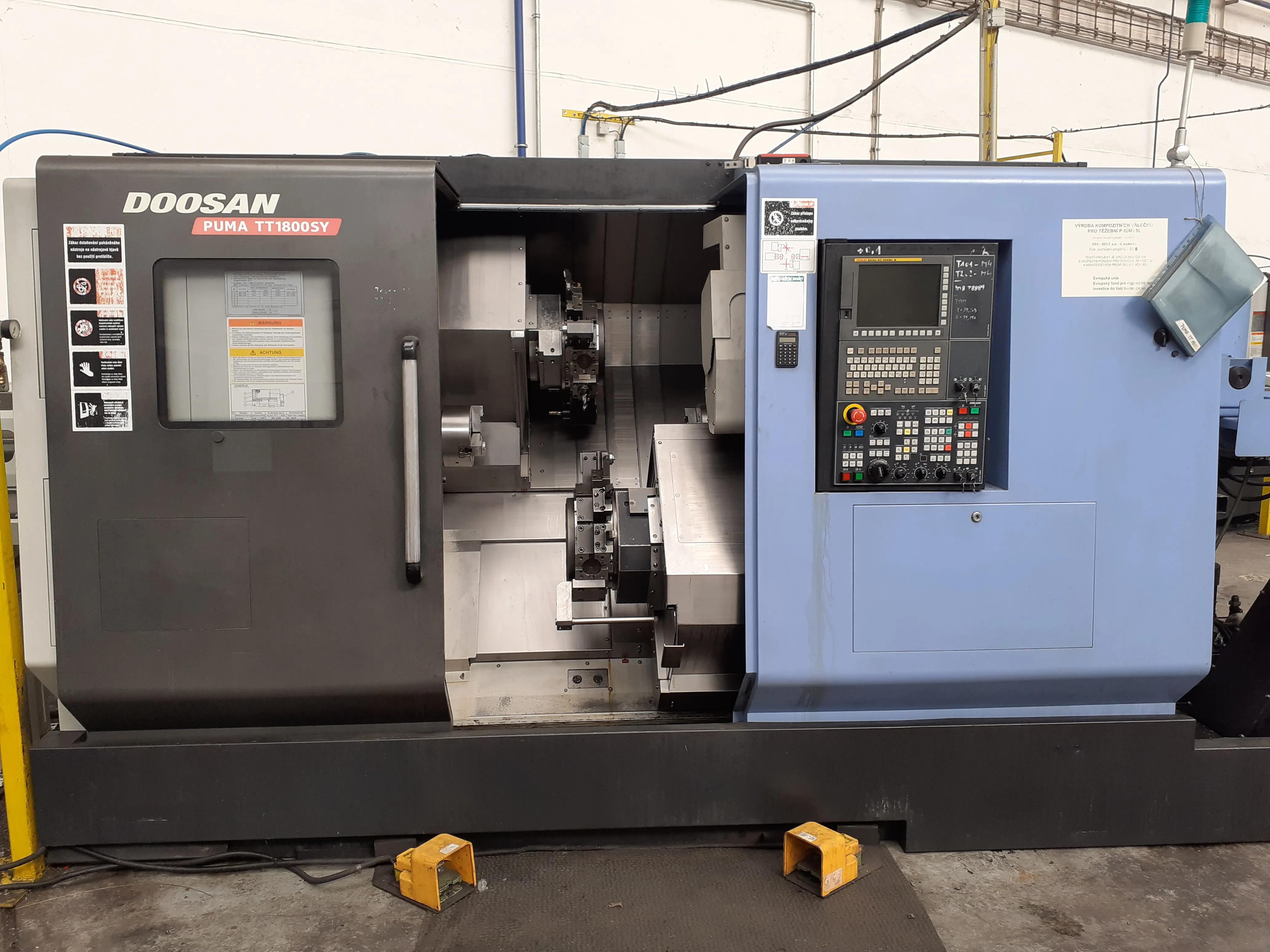 Gebruikt Doosan Puma TT 1800 SY I CNC-draaibank
