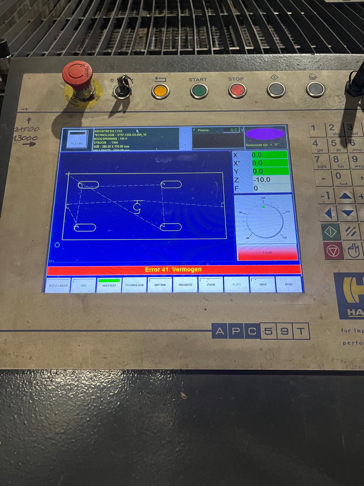 Used Haco Kampact 3015 I Plasma Cutting I 2017