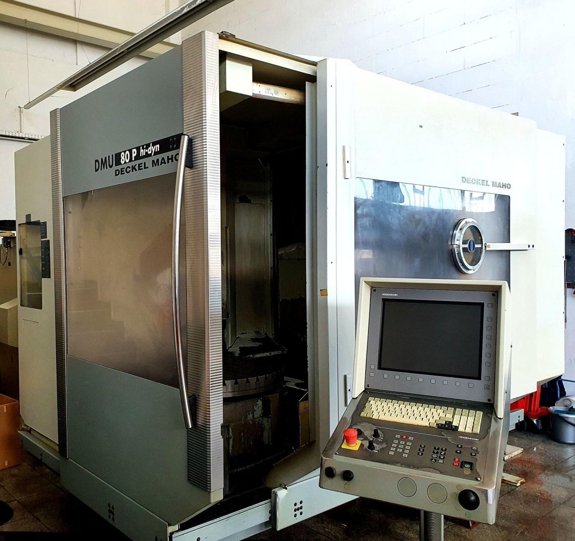 Used Deckel Maho DMU 80P Hi-Dyn I Vertical Machining Center I 2000