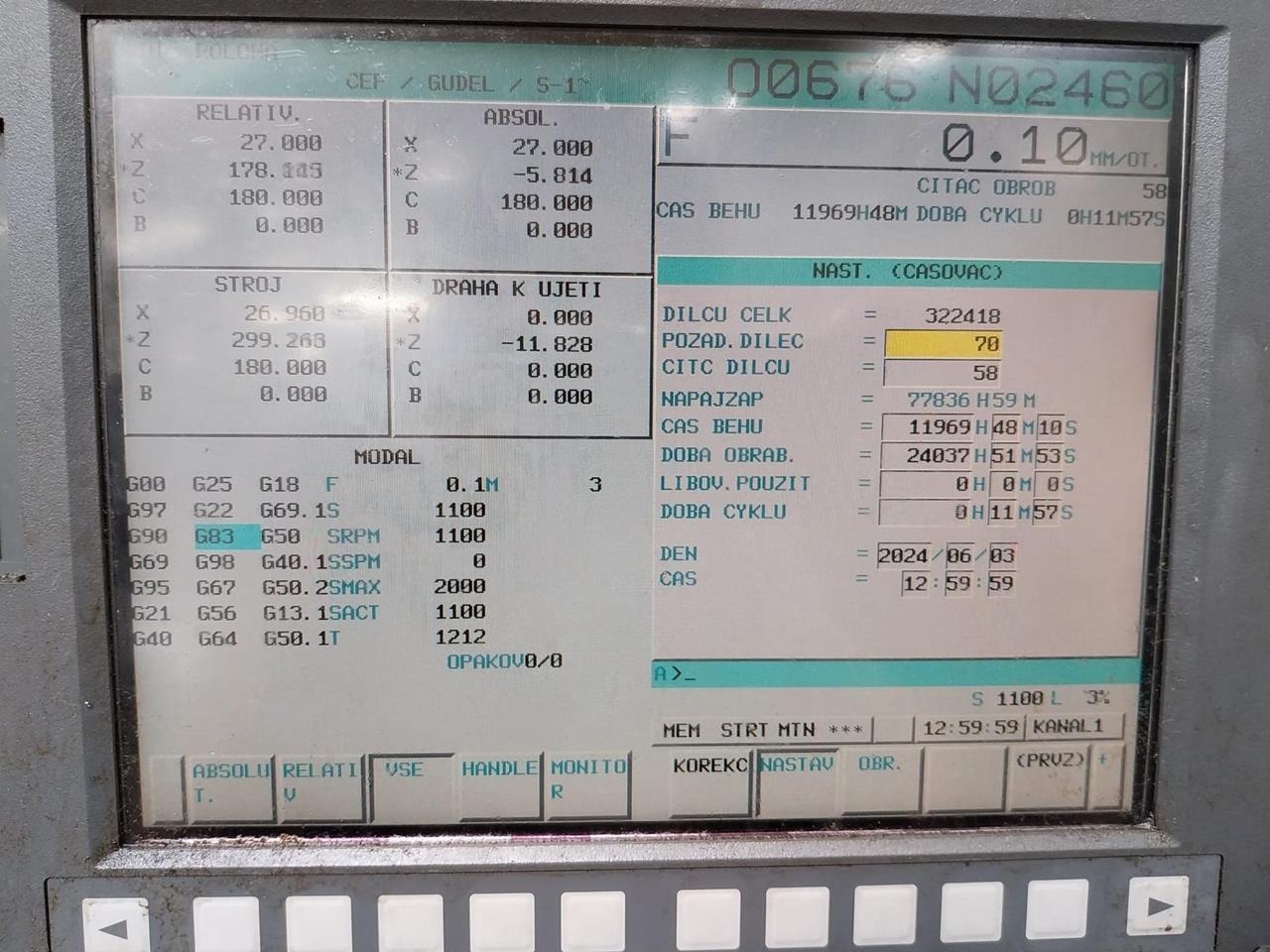 Used Doosan Puma 2100 MS I CNC Lathe I 2013