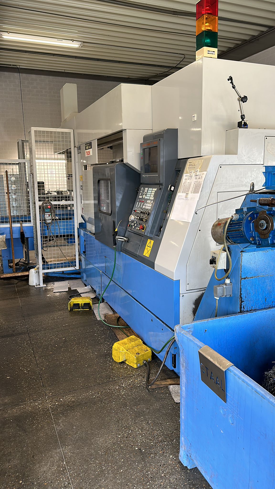 Used Mazak Super Quick Turn 15MS Mark II I CNC Lathe