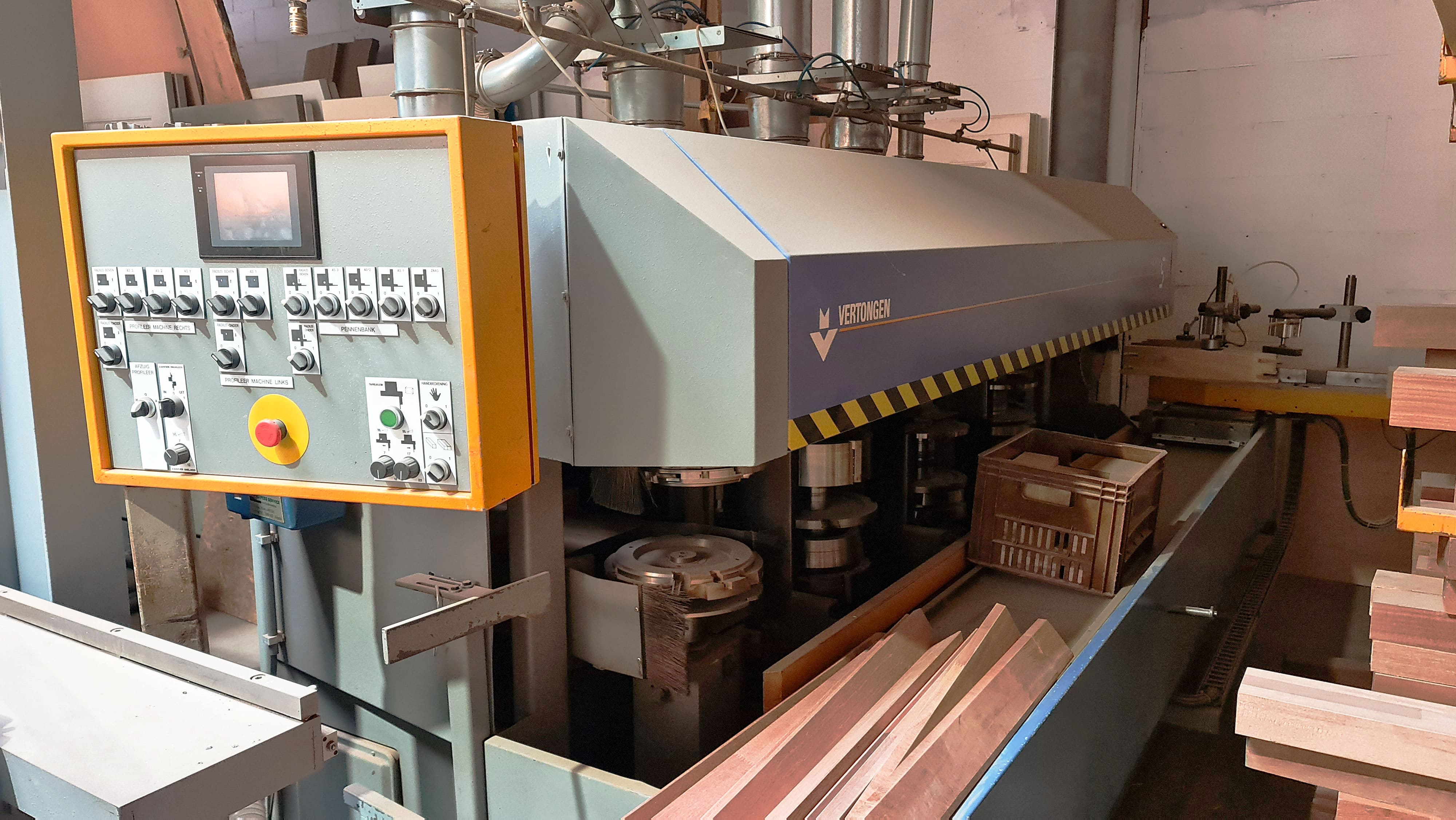 Gebruikt Vertongen Profil 2L / NTHQ / 4R - Tenoner Machine