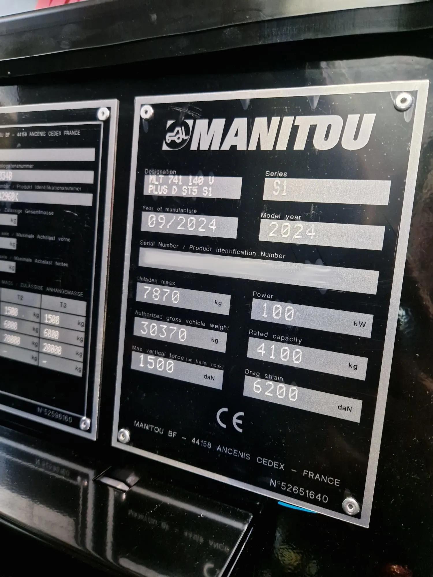 Gebruikt Manitou MLT 741-140 V+ I Agrarische Telehandler